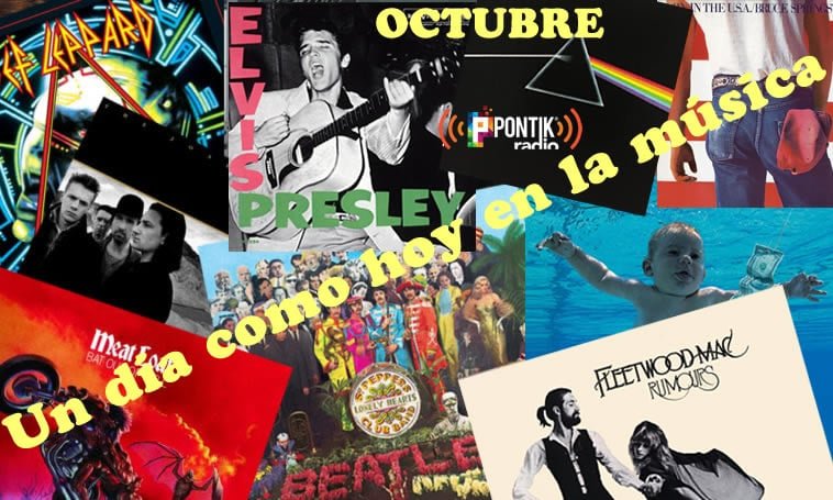 Octubre 12 Hoy en la Música | Historia Musical en Pontik Radio