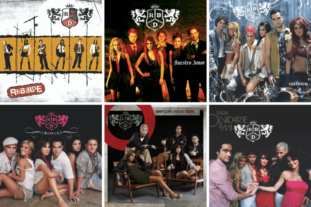 nuestro amor rbd cd completo