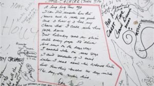 American Pie manuscrito original