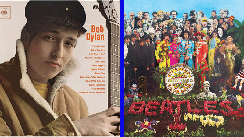 Dylan (1962) y Sgt. Peppers (1967)