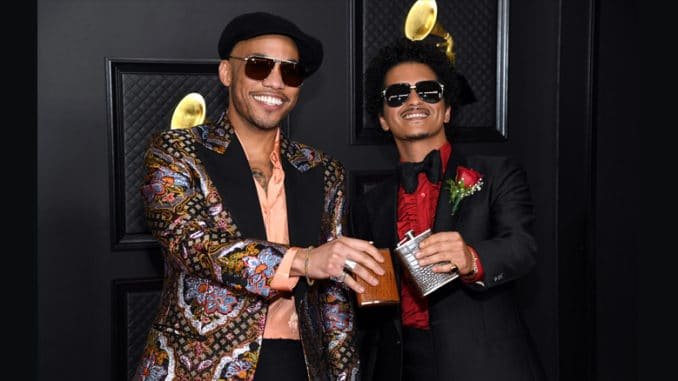 Bruno Mars y Anderson Paak - Grammy Awards