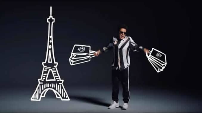Bruno mars premiacion diamante