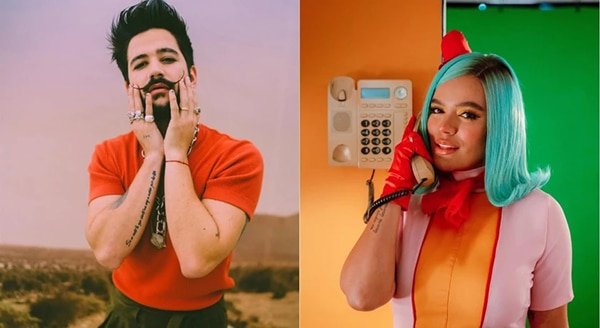 Camilo y Karol G tienen 12 nominaciones cada uno - Premios Juventud 