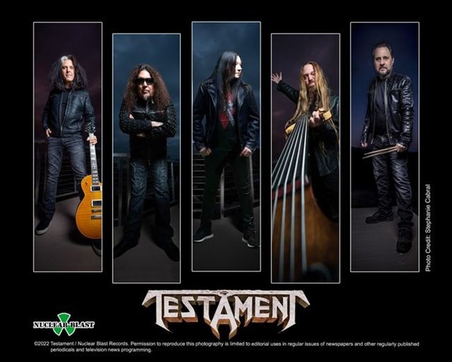 Testament - Dave Lombardo on drums