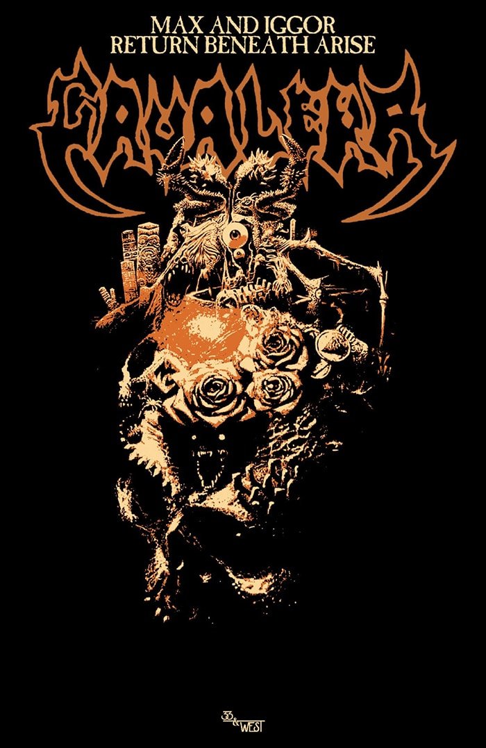 Return Beneath Arise Tour 2022 - poster